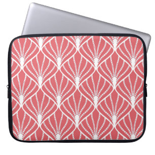 Art Deco, geometric seamless pattern. Laptop Sleeve