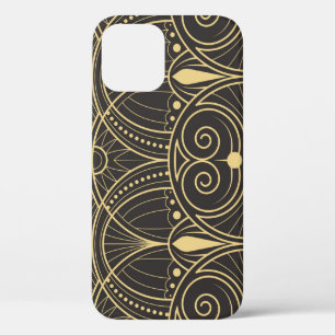Art Deco Geometric Tiles Luxury. iPhone 12 Case