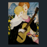 Art Deco Gerda Wegener - Air de Capri Poster<br><div class="desc">Date:1923. Air de Capri by Gerda Wegener. Style: Art Nouveau (Modern),  Art Deco</div>