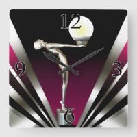 Art Deco Glam Nouveau | raspberry