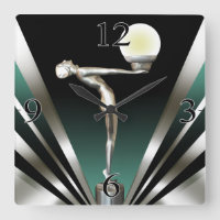 Art Deco Glam Nouveau | teal