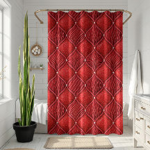 Art Deco Glam Red Valentines Pattern