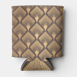 Art Deco Glamour: Golden Scales. Can Cooler