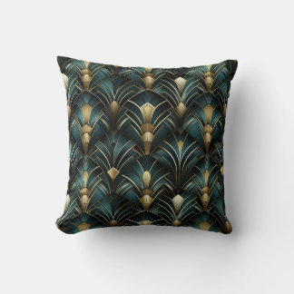 Art Deco Glamour Velvet Pillow