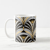 Art Deco Gold Black Elegance: Roaring Twenties