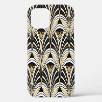 Art Deco Gold Black Elegance: Roaring Twenties