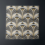 Art Deco Gold Black Elegance: Roaring Twenties Tapestry<br><div class="desc">Art Deco pattern. Vintage gold black white background. Luxury seamless ornament. Roaring twenties motif Art Deco luxury pattern in gold, black, and white. Roaring twenties elegance. Embrace Mardi Gras spirit with a diamond-patterned, vibrant decor. art, deco, pattern, gold, 1920s, white, seamless, black, round, fan, tile, flower, background, abstract, illustration, texture,...</div>