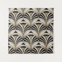 Art Deco Gold Black Elegance: Roaring Twenties