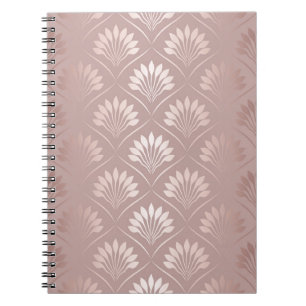 Art Deco: Gold Lattice Elegance. Notebook