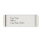 Art Deco Gold Posh Wedding Label