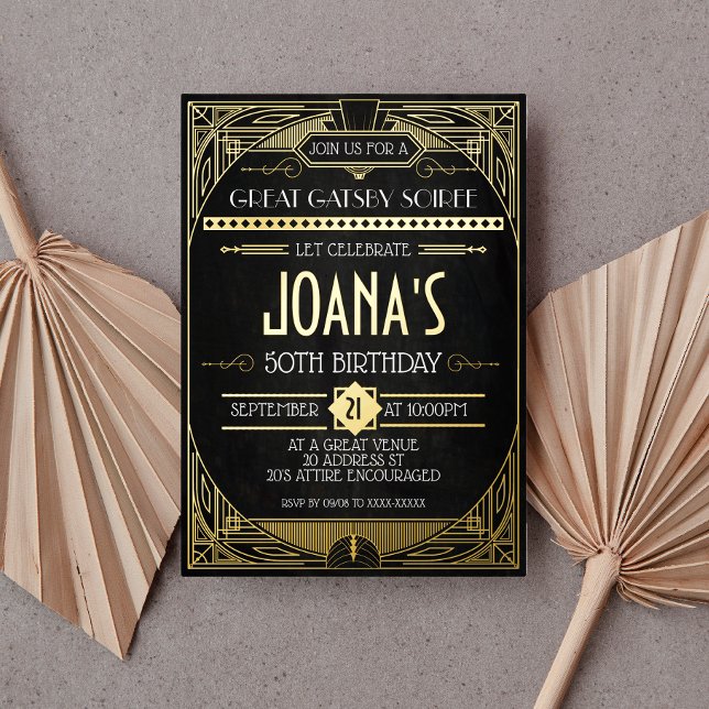 Art Deco Great Gatsby Party  (Creator Uploaded)