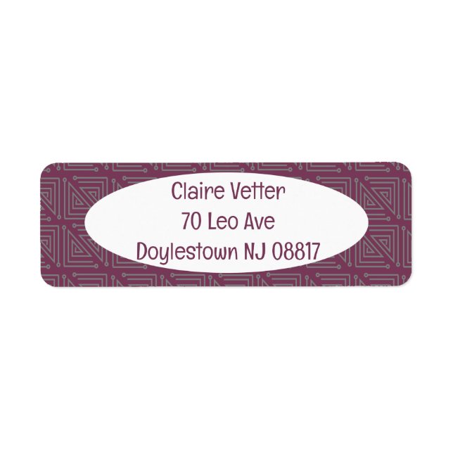 Art Deco Grey Mazes (Front)