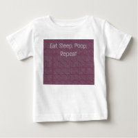 Art Deco Grey Mazes Baby T-Shirt