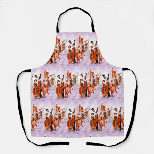 Art Deco Halloween Illustration – Vintage 1920s Apron