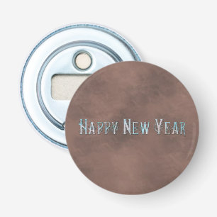 Art Deco Happy New Year Bottle Opener