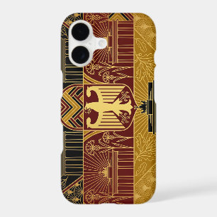 Art Deco Heritage Flag Germany iPhone Case