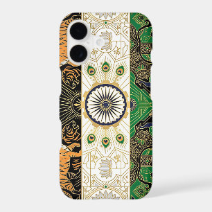 Art Deco Heritage Flag India iPhone Case