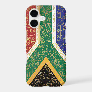 Art Deco Heritage Flag South Africa iPhone Case
