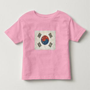 Art Deco Heritage Flag South Korea 1920s Toddler T-Shirt