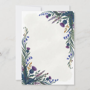 Art Deco Highland Add Your Own Text Invitation