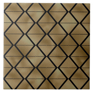 art deco home decor ceramic tile