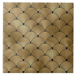 art deco home decor ceramic tile