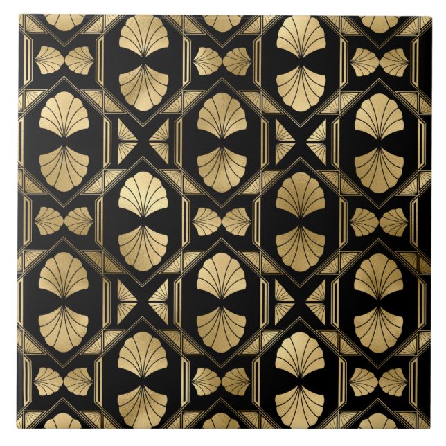 art deco home decor tile (Front)