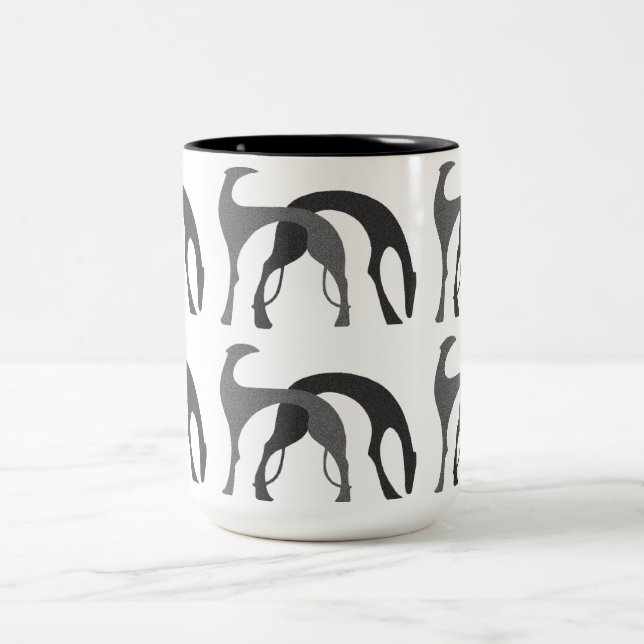 Art Deco Hounds Mug (Center)