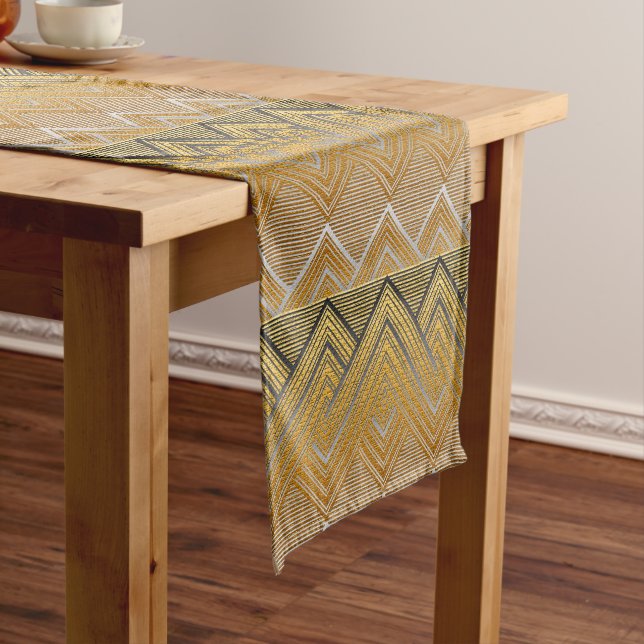 Art Deco Influence: Short Table Runner (In Situ)