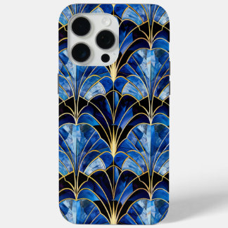Art Deco Inspired Blue Coloured iPhone / iPad case