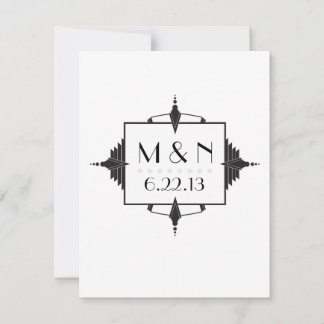 Art Deco Invitation