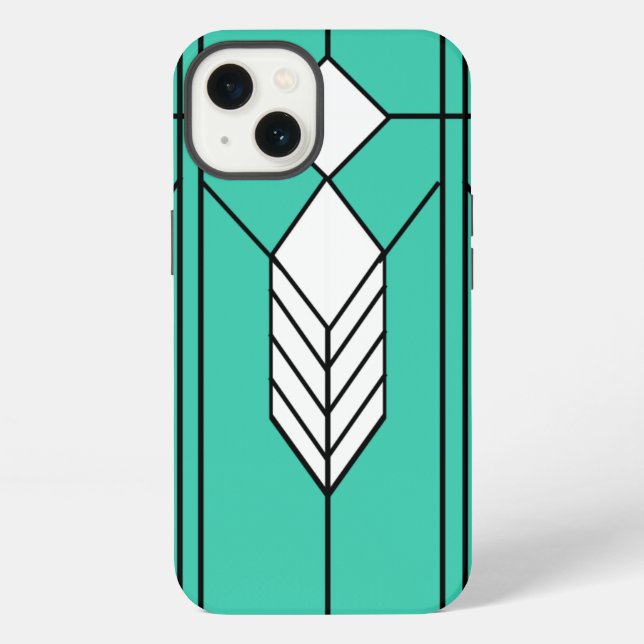 Art Deco  iPhone Case (Back)