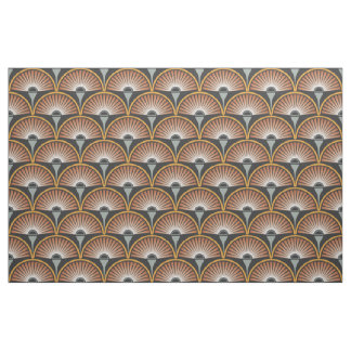 Art Deco Jazz Age Sunset Jukebox Fabric