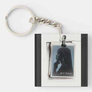 Art Deco Key Ring