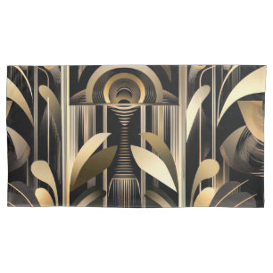 Art Deco King Pillowcase