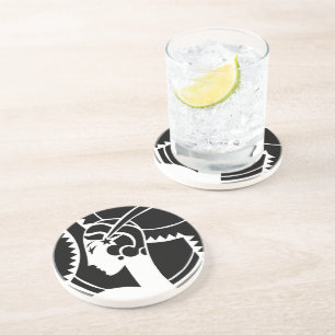 Art Deco Lady Coaster
