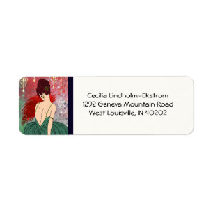 Art Deco Lady with Jewels - BIANCA: Christmas Past