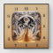 Art Deco Lalique Style Clock.