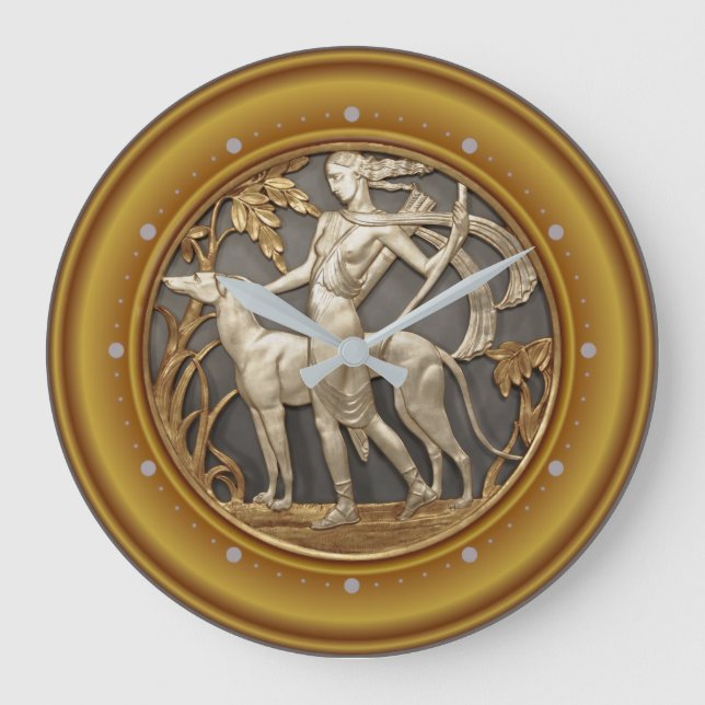 Art Deco Large Clock (Front)