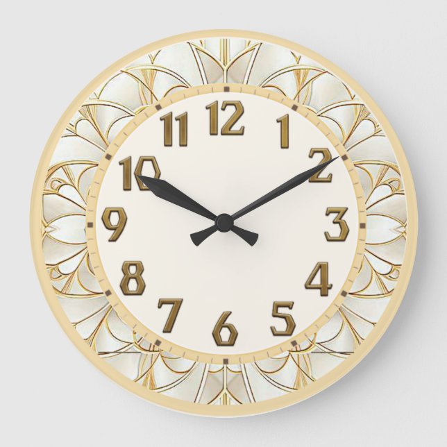Art Deco Large Clock (Front)