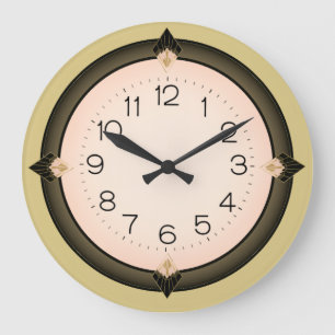 Art Deco Large Clock