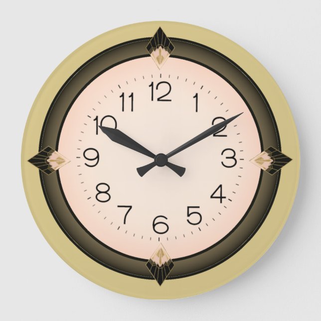 Art Deco Large Clock (Front)