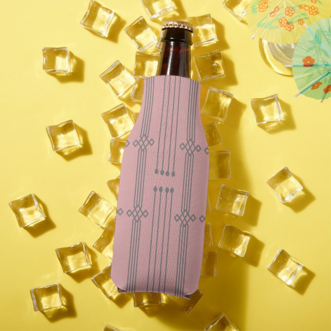Art Deco Lines  Bottle Cooler (In Situ Summer)