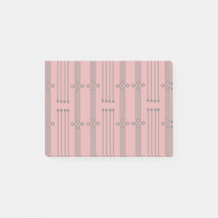 Art Deco Lines Post-it Notes