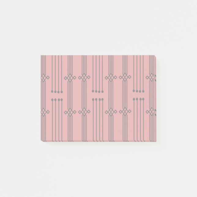 Art Deco Lines Post-it Notes (Front)
