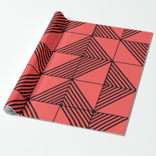 Art Deco Lines Wrapping Paper