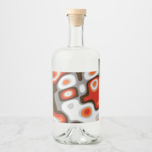 Art Deco  Liquor Bottle Label