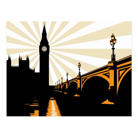 Art Deco London Postcard | Zazzle.co.uk