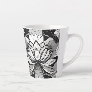 Art Deco Lotus 12oz Mug