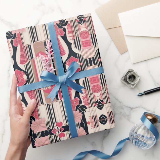 Art Deco Love Wrapping Paper (Gifting)